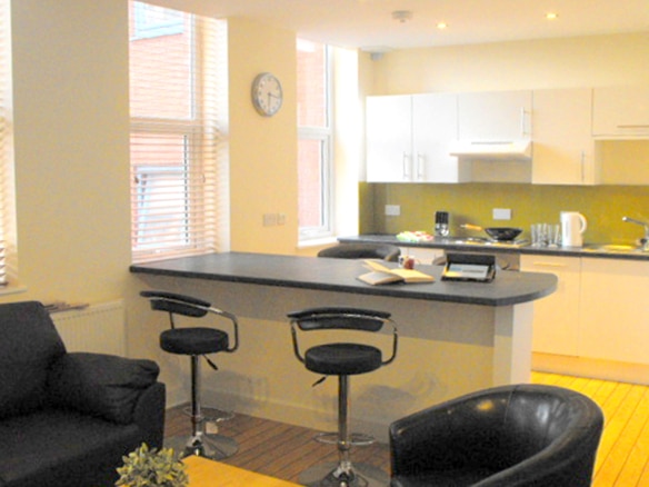 Student flats at the Jazz Bar in Preston, 2nd Floor