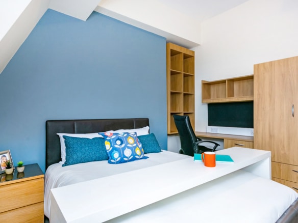 Student one bedroom flat in Preston, Studio 8 at the Jazz Bar