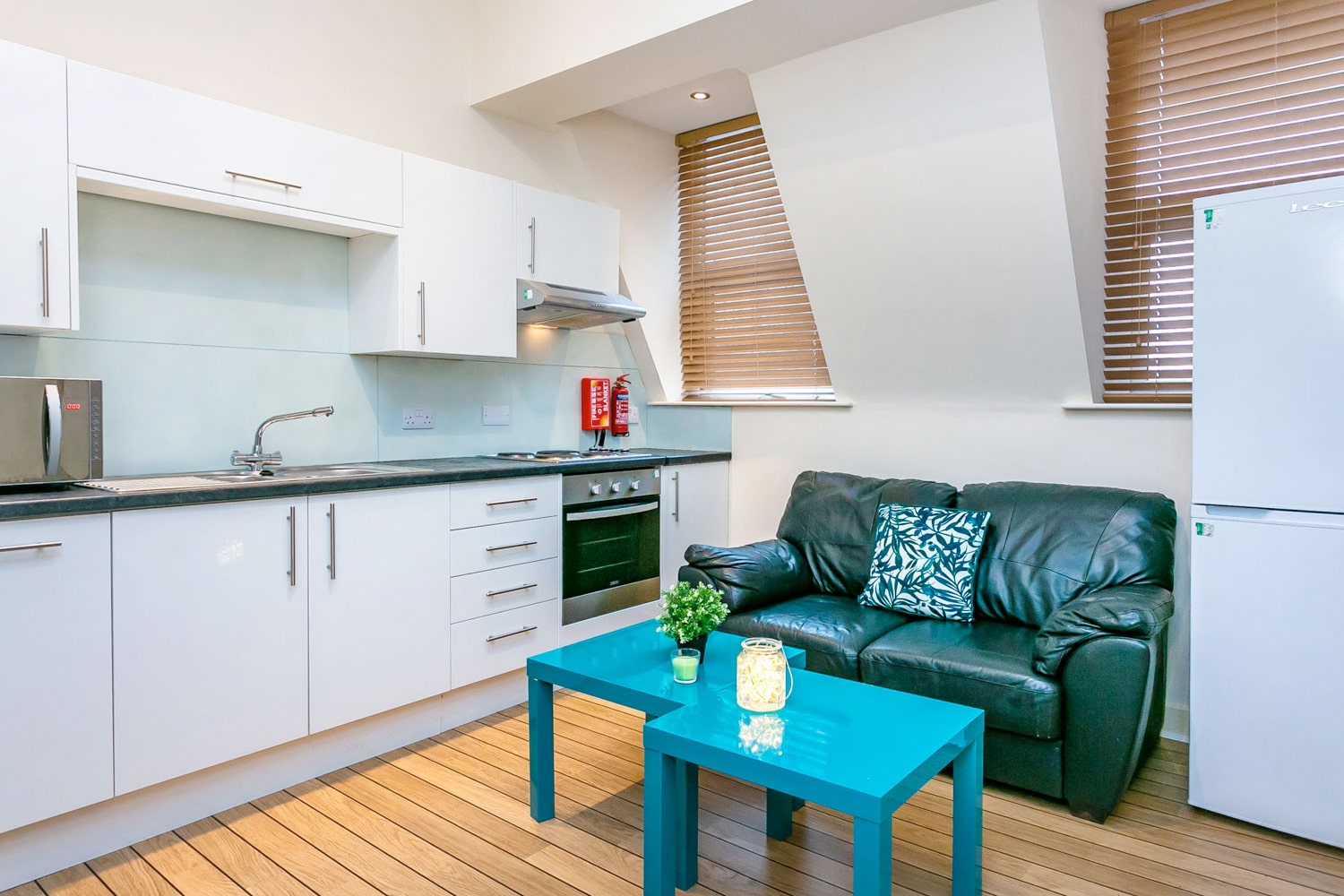 Student one bedroom flat in Preston, Studio 8 at the Jazz Bar