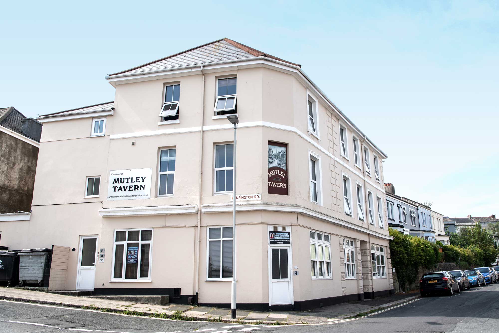 The Mutley Tavern student flats in Plymouth